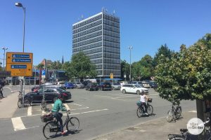 Hier am Servatiiplatz könnte das neue WDR-Landesstudio entstehen. (Foto: Thomas Hölscher)