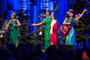 Die Zucchini Sistaz bezaubern auch unterm Tannenbaum. (Foto: th)