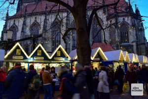 Bei die 25 000 Latüchten wird dat ja gar nicht mehr dunkel nachts in Münster. (Archivbild: Tanja Sollwedel)