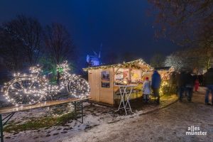 Im Mühlenhof läuft an den Adventswochenenden der Westfälische Weihnachtsmarkt. (Foto: Thomas M. Weber)