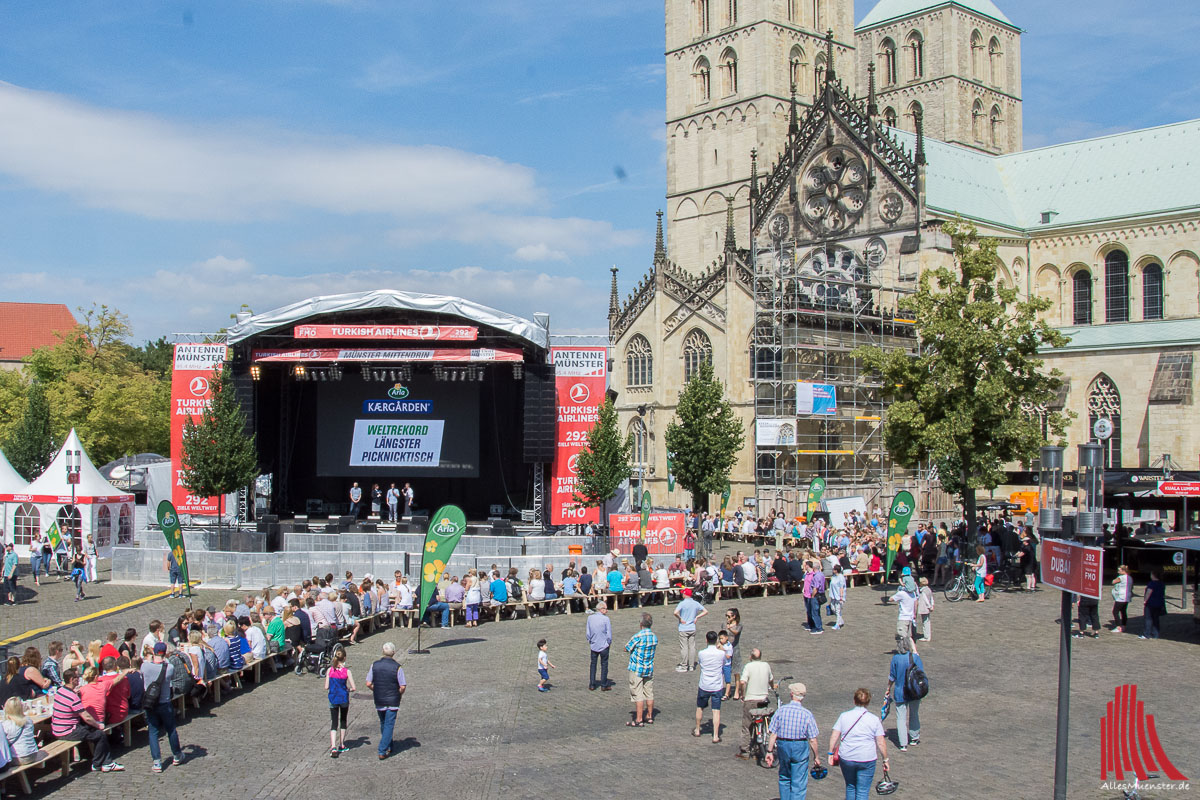 Weltrekord: Picknick auf 211,82 Metern | ALLES MÜNSTER