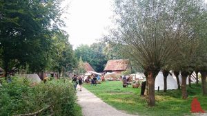 Der erste Wikingermarkt im Mühlenhof war ein schönes Erlebnis für die ganze Familie. (Foto: ka)