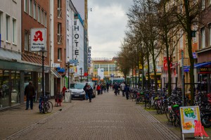 Die Windhorststraße verbindet die Innenstadt mit dem Hauptbahnhof. (Foto: th)