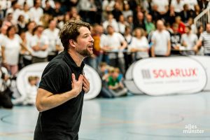 WWU Baskets-Headcoach Philipp Kappenstein. (Archivbild: Claudia Feldmann)