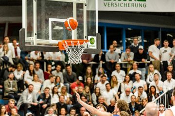 Die WWU Baskets deklassierten die Iserlohn Kangaroos mit 89:57. (Archivbild: Claudia Feldmann)