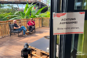 Die Zoogespräche aus der Meranti-Halle im Allwetterzoo Münster. (Foto: Thomas Hölscher)